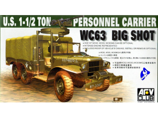 AFV maquette militaire 35s18 DODGE WC-63 6X6 1/35