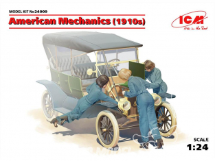 Icm maquette voiture 24009 Mécaniciennes Américaines 1910 1/24