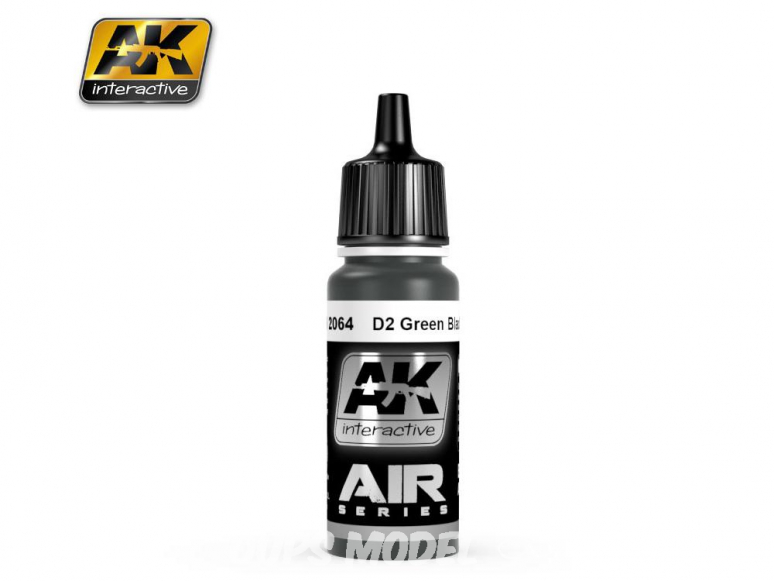 Ak interactive peinture acrylique Air AK2064 Vert noir D2 17ml