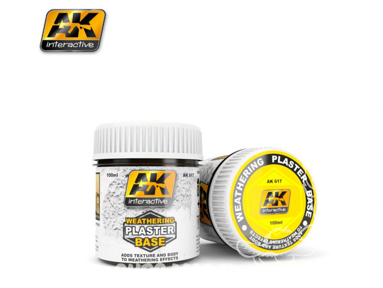 Ak interactive AK617 Base platre pour weathering 100ml