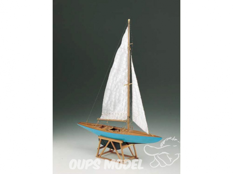 Corel bateaux bois SM53 5,5 Monotype classe internationale 1/25