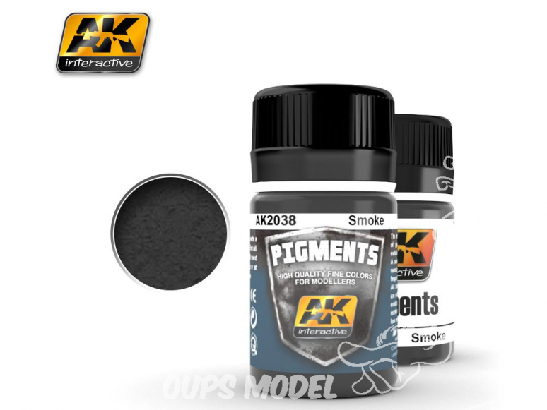 Ak interactive Pigments AK2038 Fumée 35ml