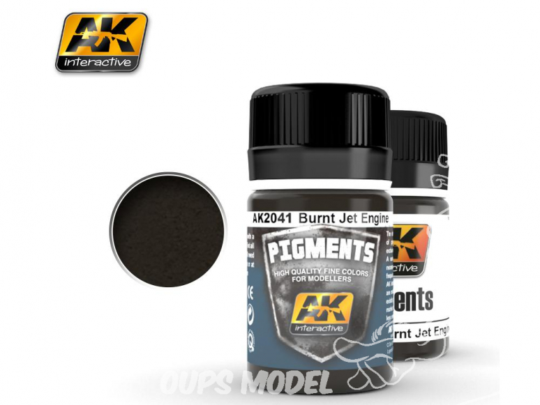 Ak interactive Pigments AK2041 Moteur à réaction brulé 35ml