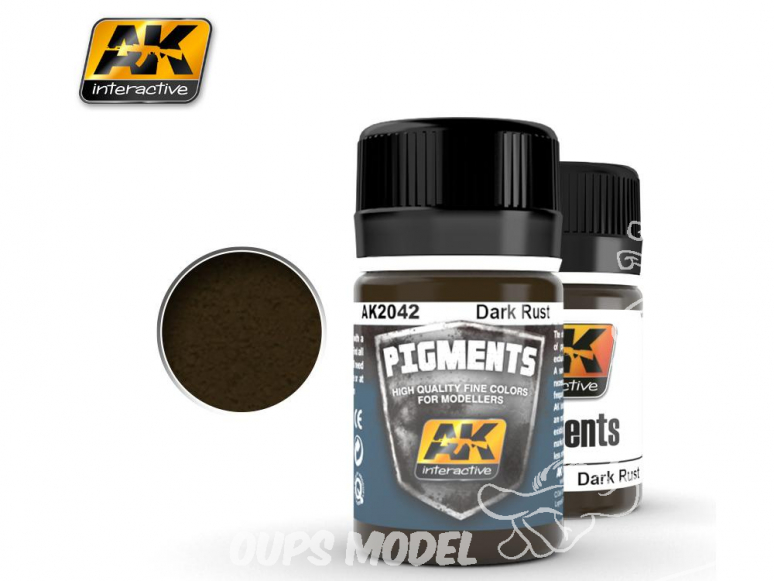 Ak interactive Pigments AK2042 Rouille foncée 35ml