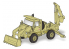 Planet Maquettes Militaire mv119 Unimog FLU 419 SEE petit tracto pelle US Army full resine kit 1/72