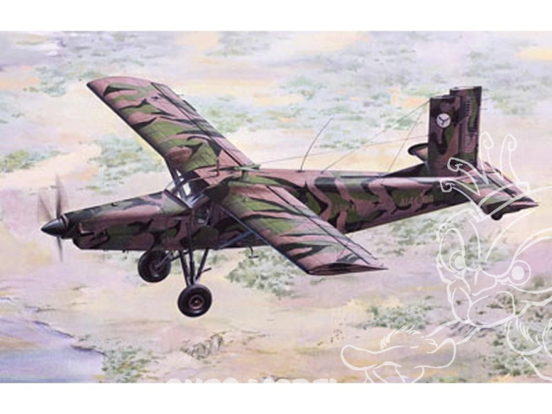 Roden maquettes avion 443 PILATUS PC-6B-2/H-2 TURBO PORTER 1/48