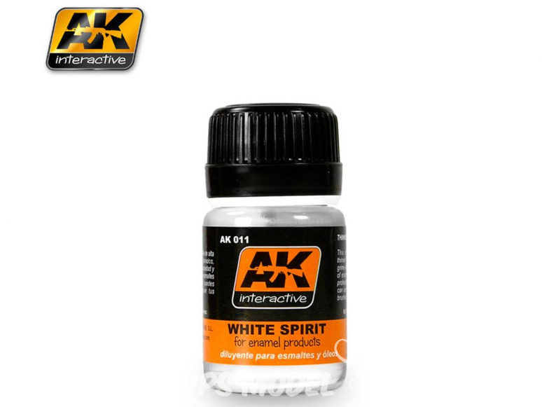 Ak Interactive accessoires AK011 White spirit pour huiles 35ml