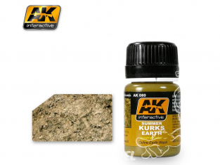 Ak interactive Peinture Enamel AK080 Terre Koursk été 35ml