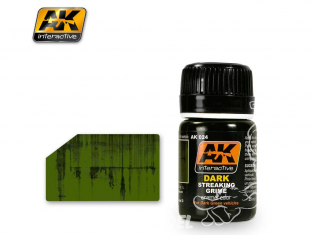 Ak interactive Peinture Enamel AK024 Steaking saleté foncé 35ml