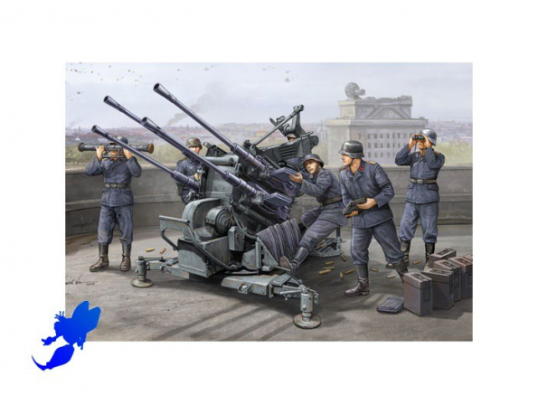 TRUMPETER maquette militaire 02309 FlaK 38 2.0cm 1/35