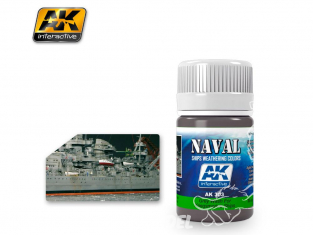 Ak interactive Peinture Enamel AK303 Lavis pour Navires de la Kriegsmarine 35ml