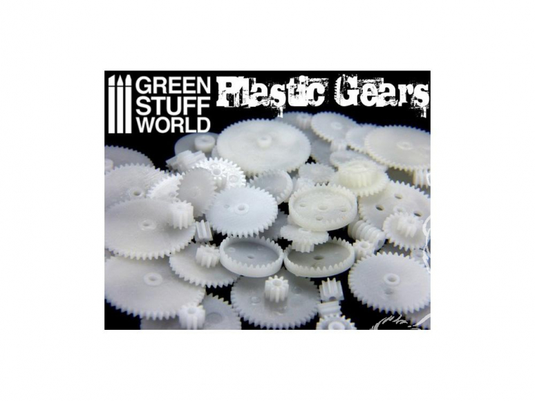 Green Stuff 362547 Rouages et Engrenages de PLASTIQUE