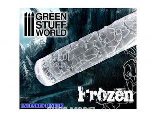 Green Stuff 362257 Rouleaux texturés effet glacé