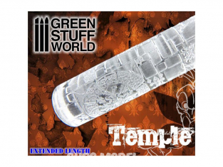 Green Stuff 363735 Rouleaux texturés effet TEMPLE