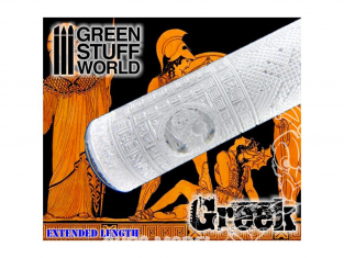Green Stuff 363377 Rouleaux texturés effet GRECQUE