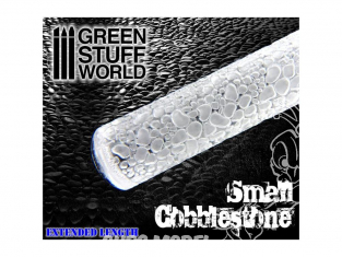 Green Stuff 363742 Rouleaux texturés effet petit PAVÉ