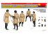 Mini Art personnages militaires 35244 Tankiste sovietiques en uniforme d&#039;hivers WWII 1/35