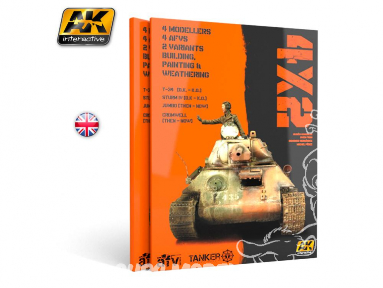Ak interactive livre AK4801 4x2 en Anglais