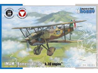 Special Hobby maquette avion 48183 IMAM (Romeo) Ro.37 “Moteur A30 engine” 1/48