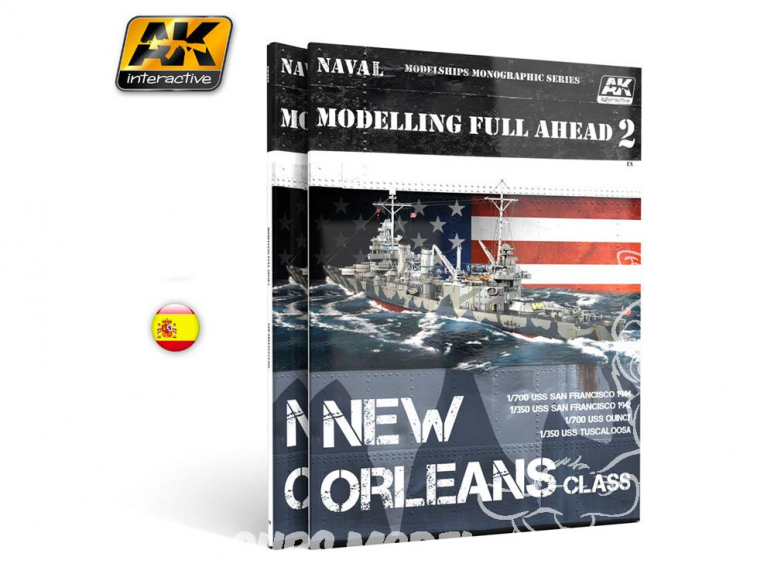Ak interactive livre AK896 Modelling Full AHEAD 2 Classe New Orleans en Espagnol