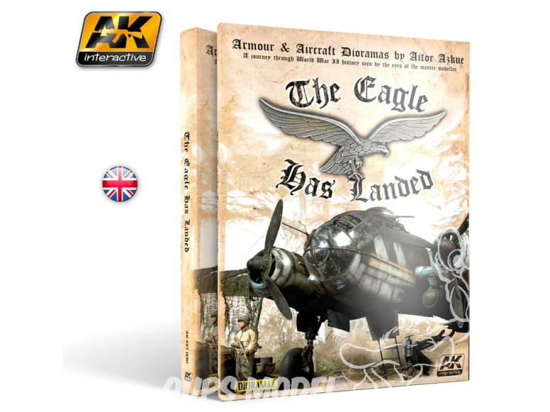 Ak interactive livre AK687 L'aigle a atterri - The Eagle has Landed En Anglais