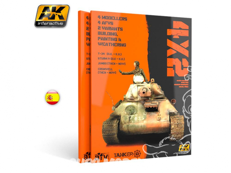 Ak interactive livre AK4802 4x2 en Espagnol