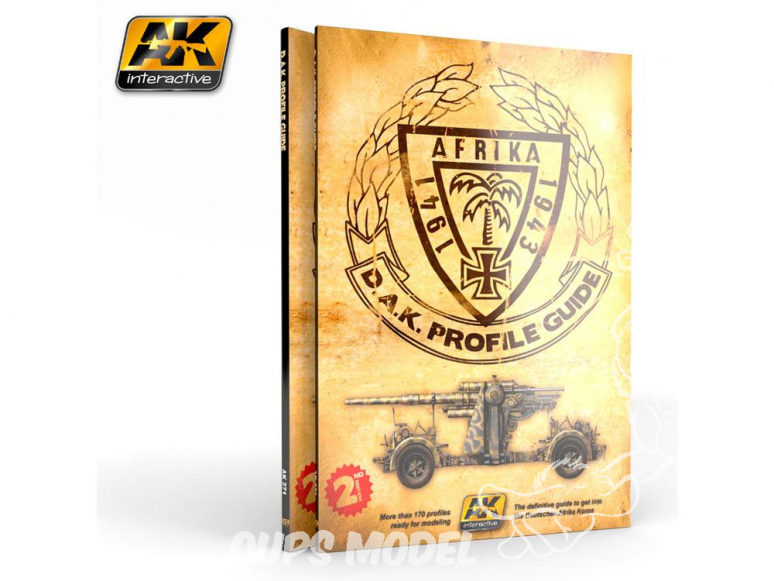 Ak Interactive livre AK271 Profile guide DAK - Afrika Korps 1941 - 1943 en Anglais