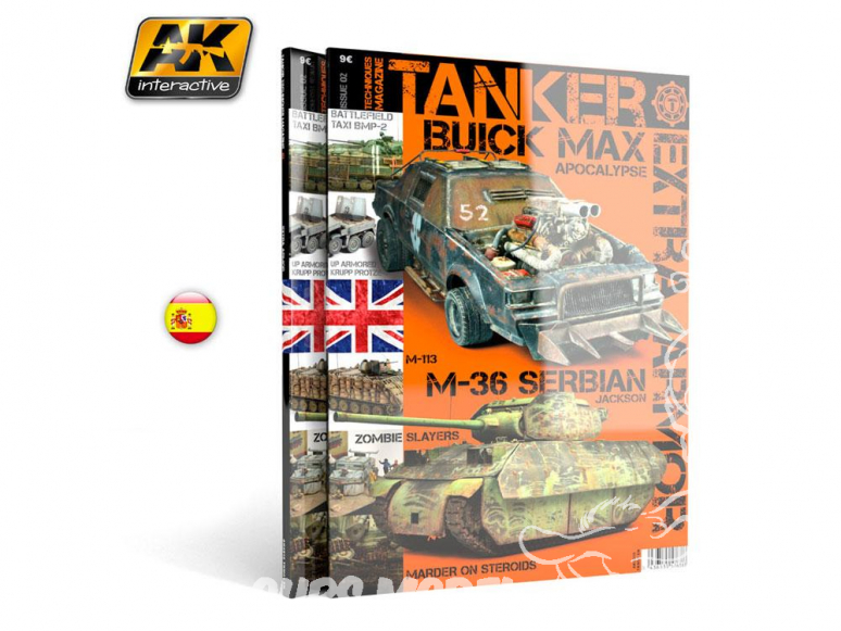 Ak interactive Magazine Tanker AK4813 N°2 Blindage Extra en Espagnol