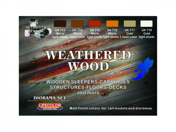 LIFECOLOR peinture cs20 WEATHERED WOOD