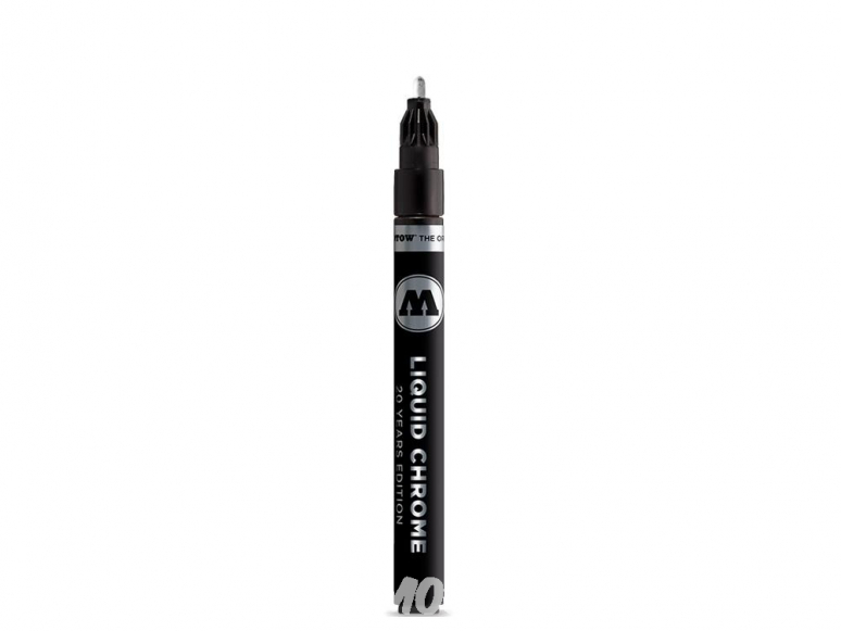 Molotow 703102 marqueur rechargeable Liquid Chrome pointe 2mm