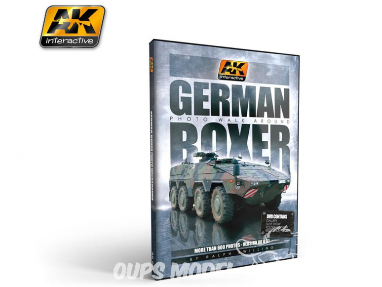 Ak interactive Dvd AK095 Dvd GTR Boxer par Raphael Zwilling (PAL)
