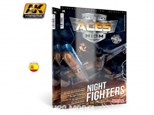 Ak interactive Magazine Aces High AK2901 N°1 Chasseurs nocturnes de la Luftwaffe En Espagnol
