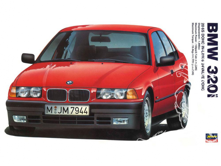 Hasegawa maquette voiture 20313 BMW 320i Limited Edition 1/24