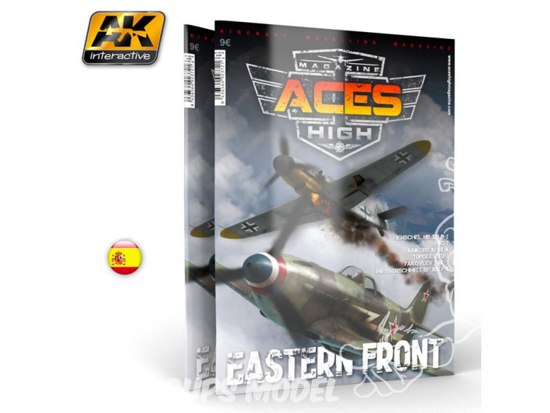 Ak interactive Magazine Aces High AK2920 N°10 Front de l'Est - Eastern Front En Espagnol