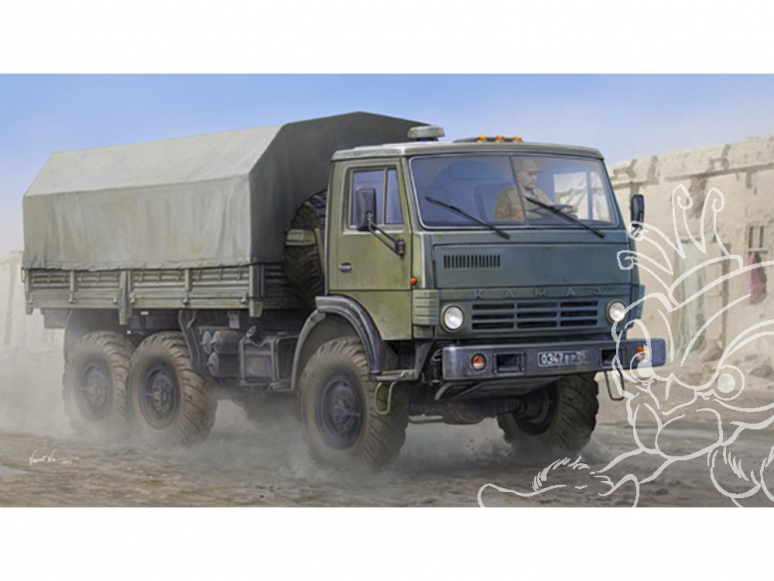 Trumpeter maquette militaire 01034 Camion Kamaz 4310 1/35