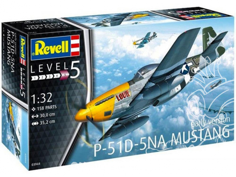 Revell maquette avion 03944 P-51D-5NA Mustang 1/32