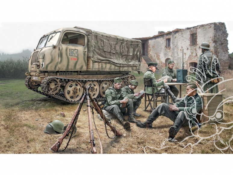 italeri maquette militaire 6549 Steyr RSO/01 avec Soldats Allemands 1/35
