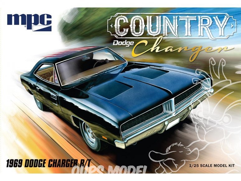 MPC maquette voiture 878 Dodge “Country Charger” R/T 1969 1/25