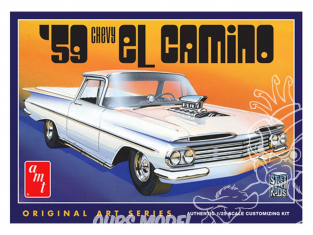 AMT maquette voiture 1058 Chevy El Camino 1959 (Original Art Series) 1/25