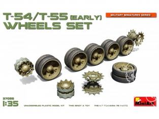 Mini Art maquette accessoires militaire 37056 Set de roues pour char T-54, T-55 (EARLY) 1/35