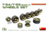 Mini Art maquette accessoires militaire 37056 Set de roues pour char T-54, T-55 (EARLY) 1/35