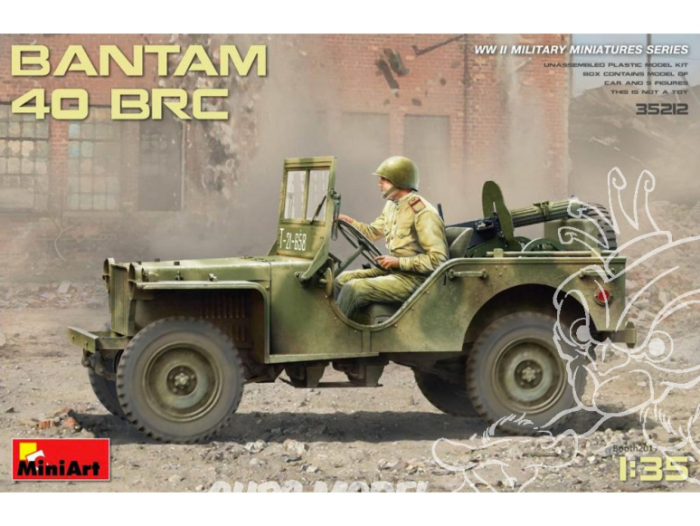 Mini Art maquette militaire 35212 JEEP BANTAM 40 BRC 1/35