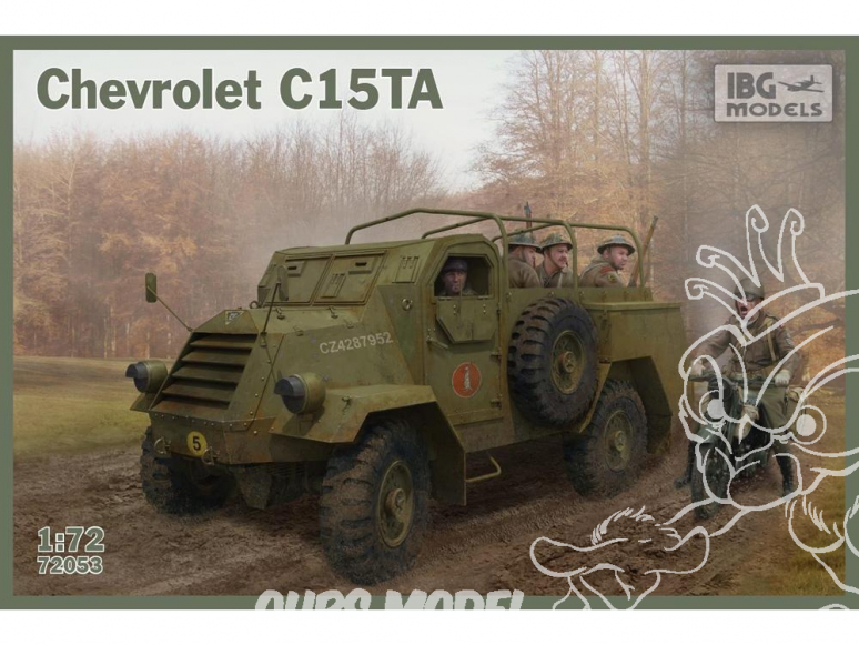 IBG maquette militaire 72053 Chevrolet C15TA 1/72