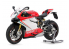 Ducati 1199 Panigale Tricolore Tamiya maquette moto 14132 1/12