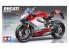 Ducati 1199 Panigale Tricolore Tamiya maquette moto 14132 1/12