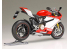 Ducati 1199 Panigale Tricolore Tamiya maquette moto 14132 1/12