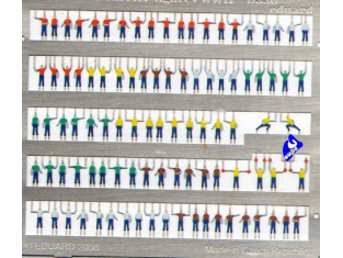 Eduard photodecoupe 17509 Figurines air carrier 1/350