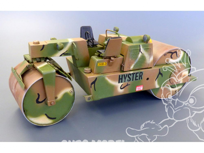 Hyster Rouleau compresseur de route U.S. Detroit Diesel 3-53 Plus Model kit militaire 467 1/35