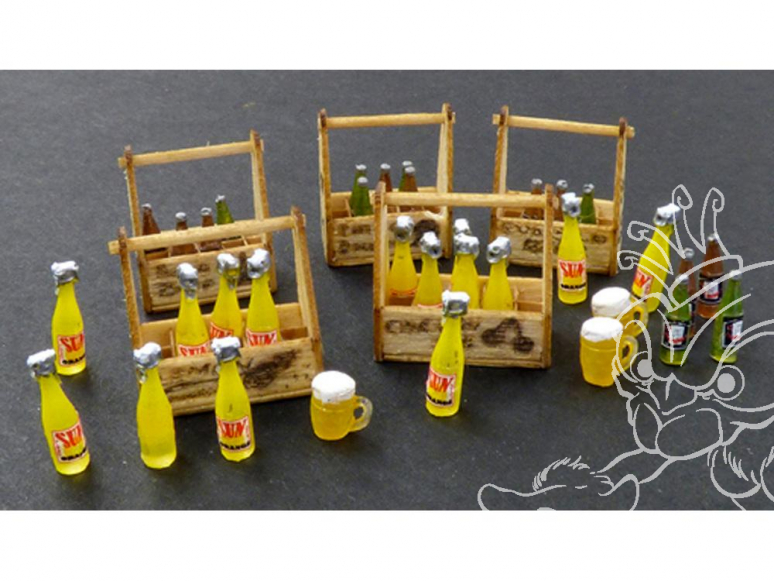 Caisses de bière et de limonade Plus Model Diorama 422 1/35