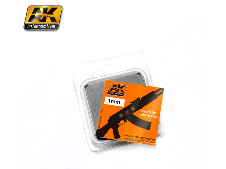 AK interactive ak232 Lentilles - Lumières pour avions 1mm